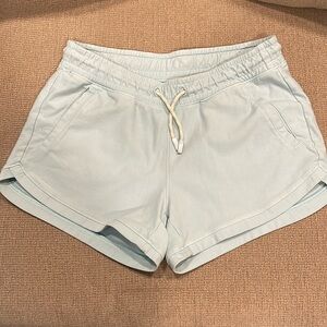 Athleta Girl, baby blue shorts, size XL/14